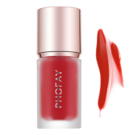 Phofay Silk-Soft Liquid Blush – High-Pigment & Waterproof Formula
