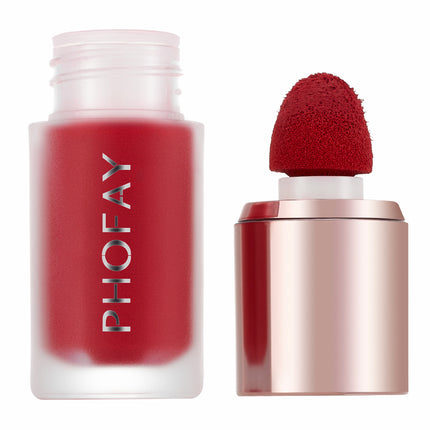 Phofay Silk-Soft Liquid Blush – High-Pigment & Waterproof Formula