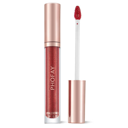 Phofay Hyaluronic Acid Lip Gloss – Plumping & Ultra-Hydrating Lip Serum