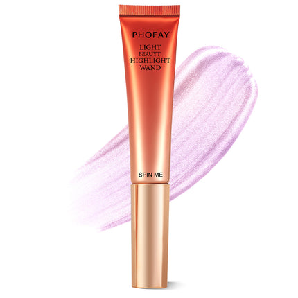 Phofay Liquid Glow Wand – Creamy Highlighter with Cushion Applicat