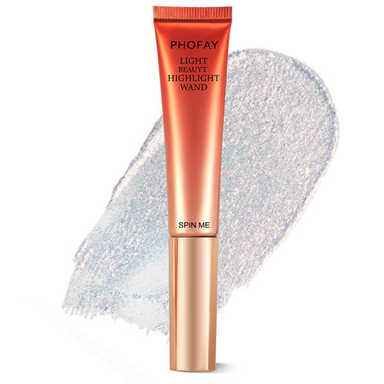 Phofay Liquid Glow Wand – Creamy Highlighter with Cushion Applicat
