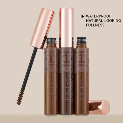 Phofay Tinted Eyebrow Gel – Waterproof Volumizing Brow Mascara