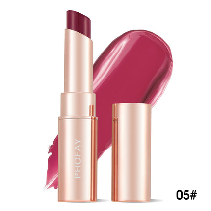 Phofay Silk-Shine Lip Color – Nourishing Formula with Satin Finish