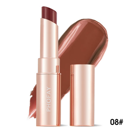 Phofay Silk-Shine Lip Color – Nourishing Formula with Satin Finish