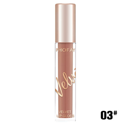 Phofay Velvet Lip Mud – Soft-Focus Matte Liquid Lipstick