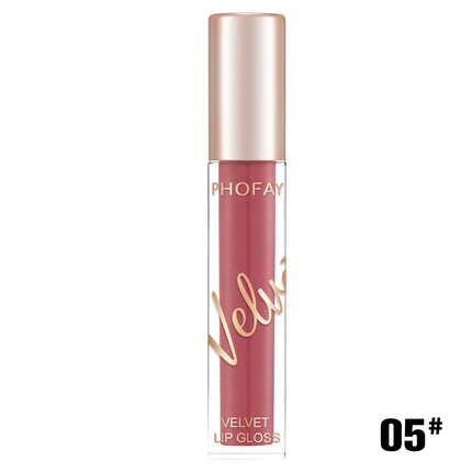 Phofay Velvet Lip Mud – Soft-Focus Matte Liquid Lipstick