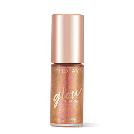 Phofay Crystal Shimmer Lip Glaze – Ultra-Hydrating Sparkle Gloss