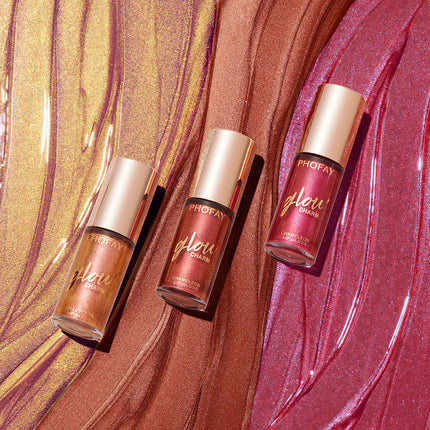 Phofay Crystal Shimmer Lip Glaze – Ultra-Hydrating Sparkle Gloss