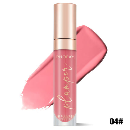 Phofay 3D Glass Plumping Gloss – High-Shine Lip Maximizer