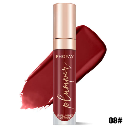 Phofay 3D Glass Plumping Gloss – High-Shine Lip Maximizer