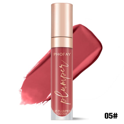 Phofay 3D Glass Plumping Gloss – High-Shine Lip Maximizer