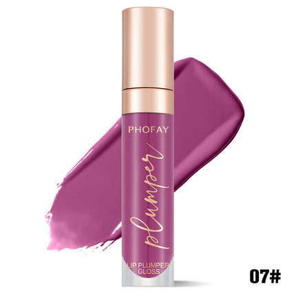 Phofay 3D Glass Plumping Gloss – High-Shine Lip Maximizer