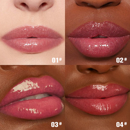 Phofay 3D Glass Plumping Gloss – High-Shine Lip Maximizer