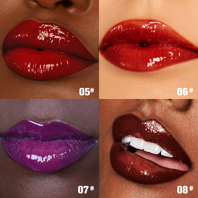 Phofay 3D Glass Plumping Gloss – High-Shine Lip Maximizer