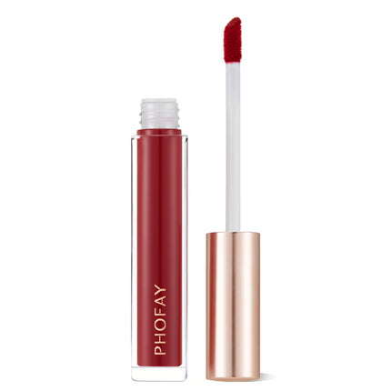 Phofay Silk-Finish Lip Gloss – Non-Tacky Mirror Glow