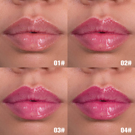 Phofay Crystal Jelly Flower Lipstick – Temperature Color-Changing Magic Lip Balm