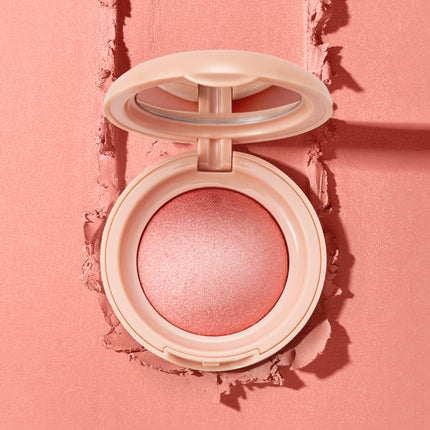 Phofay Silk Glow Powder Blush – 2-in-1 Blush & Highlighter