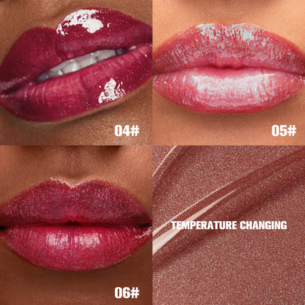 Phofay Temperature Color-Changing Lip Oil – Personalized Glow & Deep Moisture