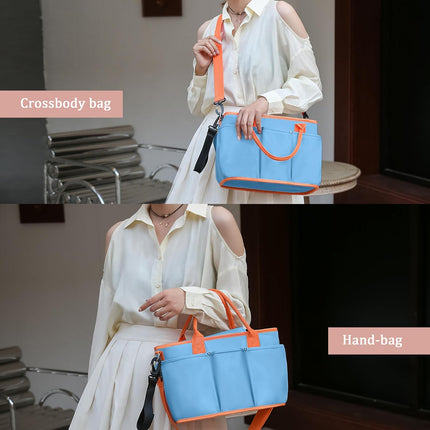 Large Diaper Bag Tote – Waterproof Travel Mommy Bag – Maternity Hospital & Weekender Bag for Baby Essentials