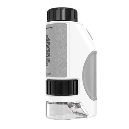 Portable Mini Microscope for Kids – 60X-120X Handheld Pocket Microscope with LED Light – STEM Science Toy for Early Learning & Exploration
