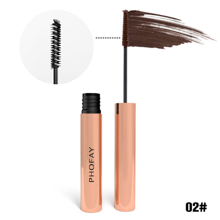 Phofay Long-Lasting Waterproof Color Mascara – 6 Bold Shades for Dramatic Eyes