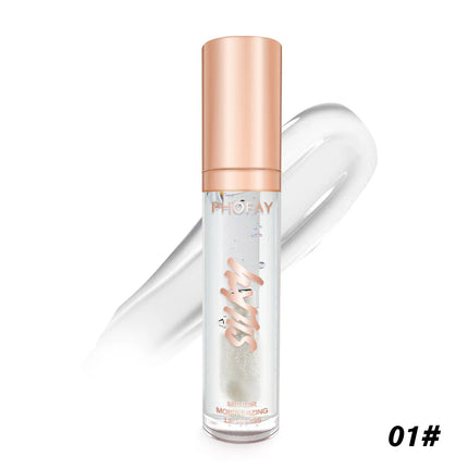 Phofay Crystal Mirror Lip Gloss – Glass-Effect & Moisture Lock Formula