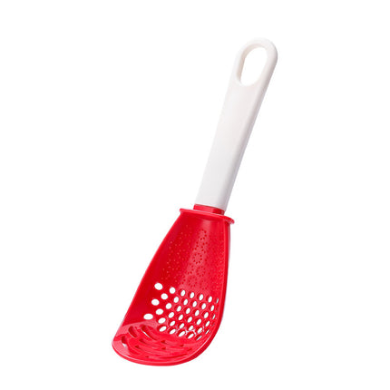 6-in-1 Multi-Functional Kitchen Cooking Spoon – Heat-Resistant Slotted Spoon for Grinding, Mashing, Straining & Whisking