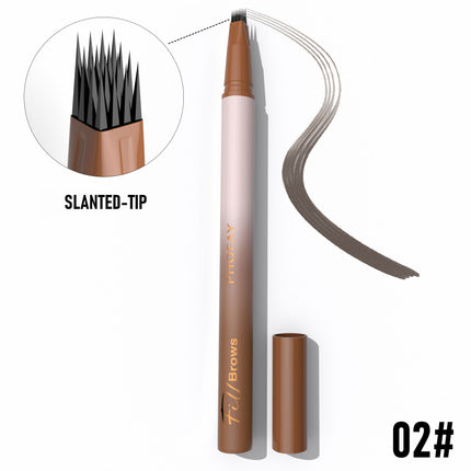 Phofay Waterproof Wild Eyebrow Pencil – Microblading Effect & 24H Wear