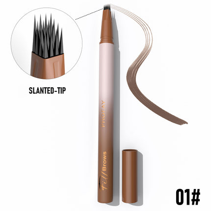 Phofay Waterproof Wild Eyebrow Pencil – Microblading Effect & 24H Wear