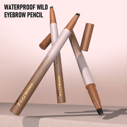 Phofay Waterproof Wild Eyebrow Pencil – Microblading Effect & 24H Wear
