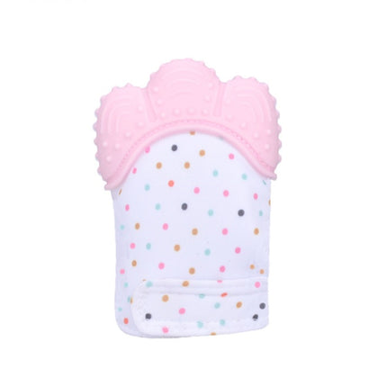 Baby Teething Mitten – Food Grade Silicone Self-Soothing Teether Glove – Anti-Bite & Pain Relief Molar Toy for Toddlers