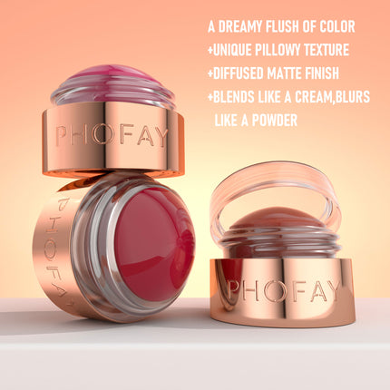 Buildable Long-Wear Cream Blush – Dewy & Radiant Finish