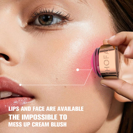 Buildable Long-Wear Cream Blush – Dewy & Radiant Finish
