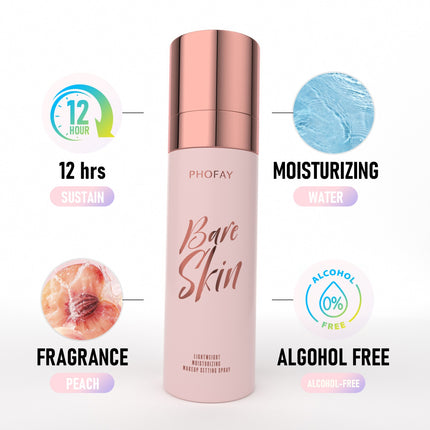 Phofay 24H Moisturizing Setting Spray – All-Day Lock & Radiant Glow