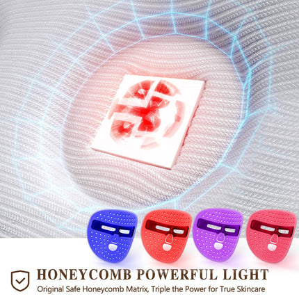 Professional LED Face Mask – Wireless Light Therapy for Anti-Aging & Acne