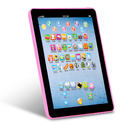 Kids Educational Learning Tablet – Interactive Touch Pad for ABCs, Numbers & Words – Preschool Study Toy with Music & Quiz Mode for Boys & Girls 1-6