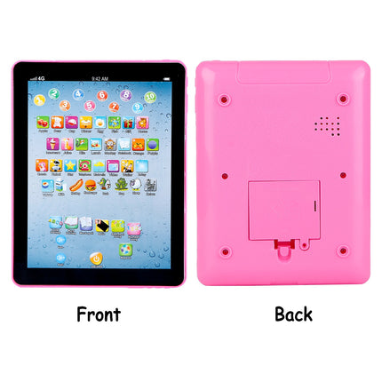 Kids Educational Learning Tablet – Interactive Touch Pad for ABCs, Numbers & Words – Preschool Study Toy with Music & Quiz Mode for Boys & Girls 1-6