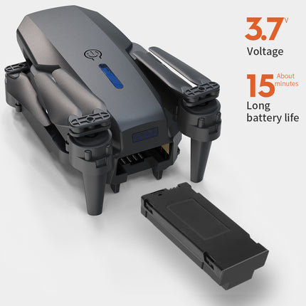 E88 Dual Camera Foldable Drone – WiFi FPV Live Video Quadcopter – Altitude Hold & One-Key Takeoff – Professional Entry-Level Flying Toy for Beginners