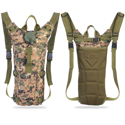 3L Tactical Hydration Pack with Water Bladder – Adjustable Military-Grade Hydration Backpack – Leakproof Water Bag for Hiking, Cycling & Running