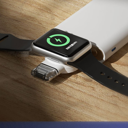 Portable Wireless Charger for Apple Watch – Magnetic USB Cordless Charger – Travel-Friendly Charging Dock for iWatch Series 9/8/7/6/5/4/3/2/SE