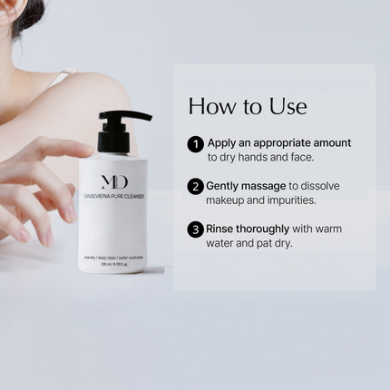 Tiger Orchid & Sansevieria Milk Cleanser – Velvety Hydrating Wash