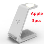 3PCS White / Apple