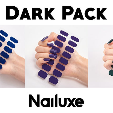 16-Piece DIY Manicure Stickers – No-Dry Time Waterproof Nail Wraps for Busy Lifestyles