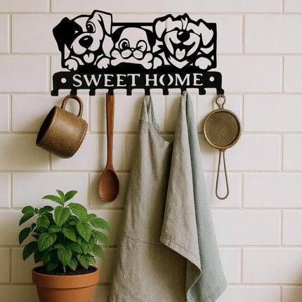 Decorative Metal Branch Wall Hook – Whimsical Tree Design Towel and Key Rack for Entryway, Kitchen & Bathroom Decor
