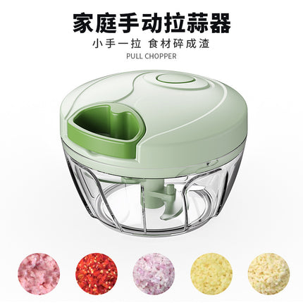 Easy-Twist Garlic Slicer & Press – No-Smell Handheld Garlic Crusher – Portable Manual Slicer for Garlic, Ginger, and Nuts