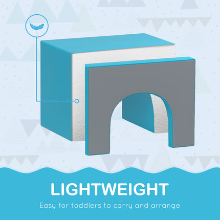 10-Piece Soft Play Set for Toddlers – Foam Climbing Blocks & Shapes – Indoor Activity Gym for Kids – Soft Construction & Play Set