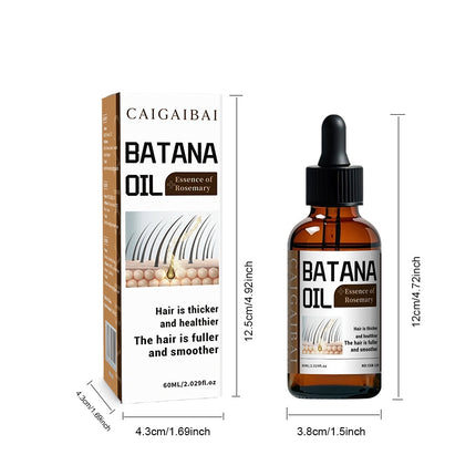 Mysense™ Organic Batana Oil Hair Growth Serum – With Castor & Coconut Oil