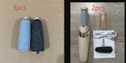 Electric Foot Callus Remover – Professional Rechargeable Foot Grinder – Portable Pedicure Tool for Dead Skin & Cracked Heels
