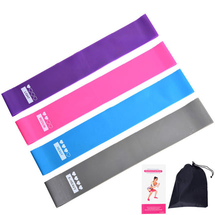 Mini Resistance Loop Band – Elastic Booty Band for Glute & Leg Toning – Non-Slip Rubber Band for Fitness, Yoga & Pilates