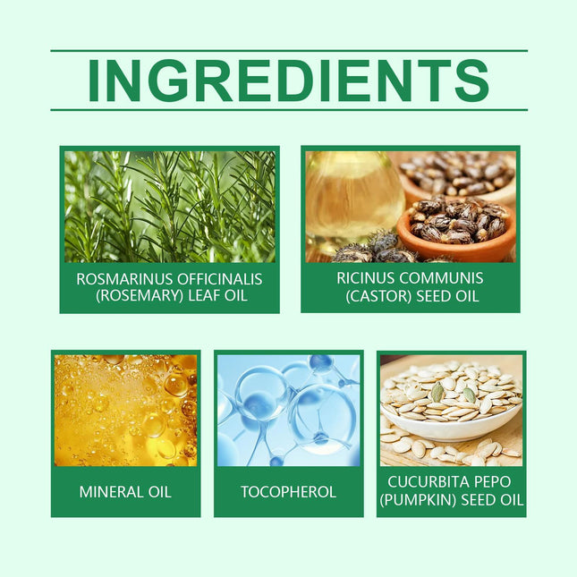 Pure Rosemary Hair Growth Oil – Strengthens, Softens & Nourishes